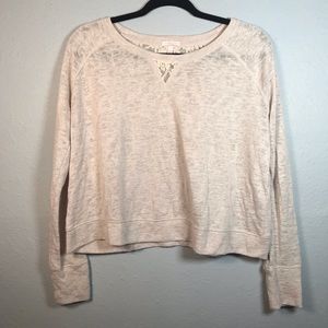 Victoria’s Secret crop top lace‎ detail size med